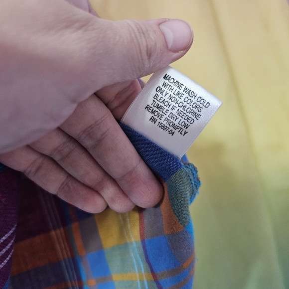 Vintage Bobbie Brooks 80's / 90's Chic Sleeveless Button Up Shirt - Picture 7 of 9